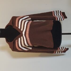Rue 21 Brown Cropped Sweater